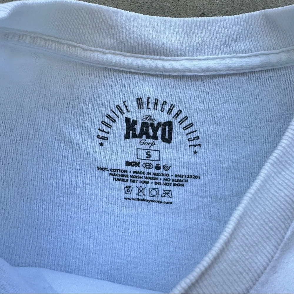 DGK White Tee - Picture 3 of 6